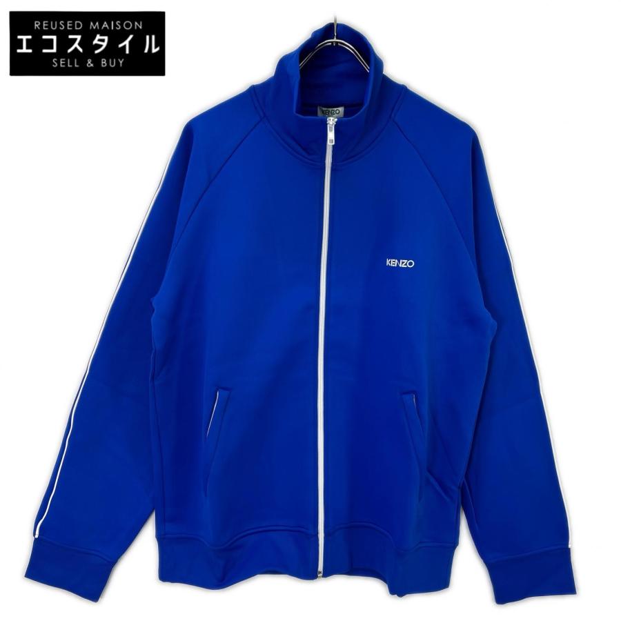 KENZO（ケンゾー） ブルー コットン ナイロン トラックジャケット 