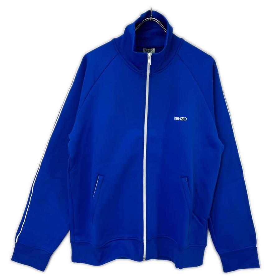 最終値下げ！KENZO ナイロンブルゾン　極美品 KENZO（ケンゾー） ブルー コットン ナイロン トラックジャケット