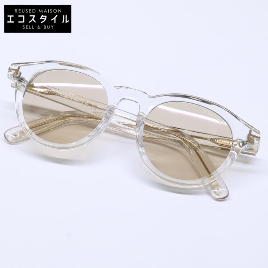 美品 TOM FORD トムフォード TF1123-D 26E ボストンシェイプ 