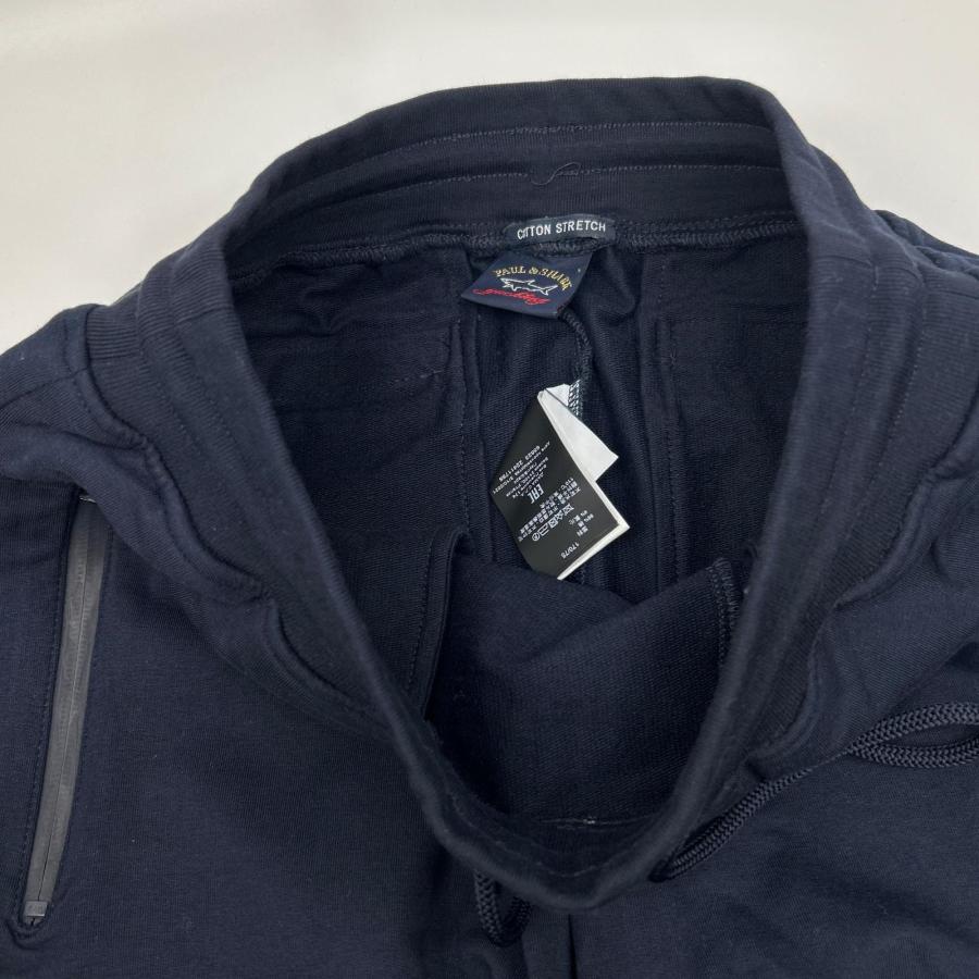 PAUL&SHARK ポールアンドシャーク ネイビー ドロスト スウェット 