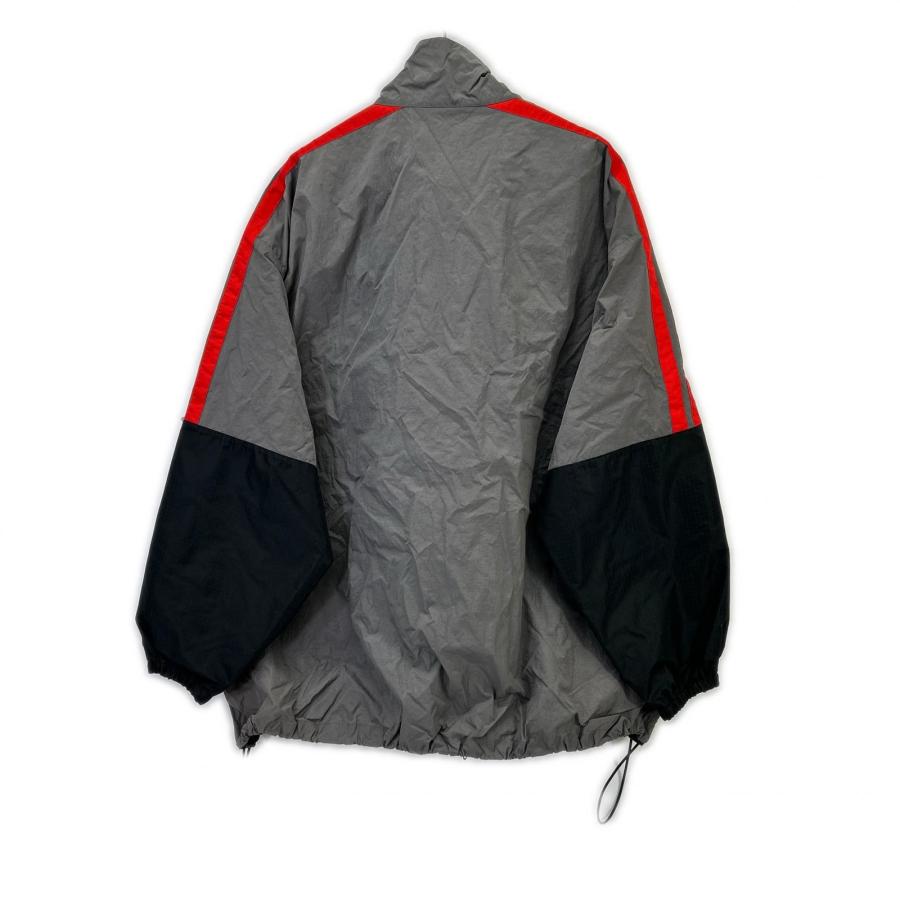 BALENCIAGA（バレンシアガ） 534317 グレー ロゴプリント オーバー