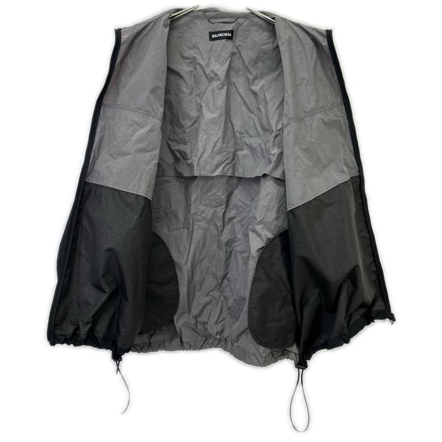 BALENCIAGA（バレンシアガ） 534317 グレー ロゴプリント オーバー