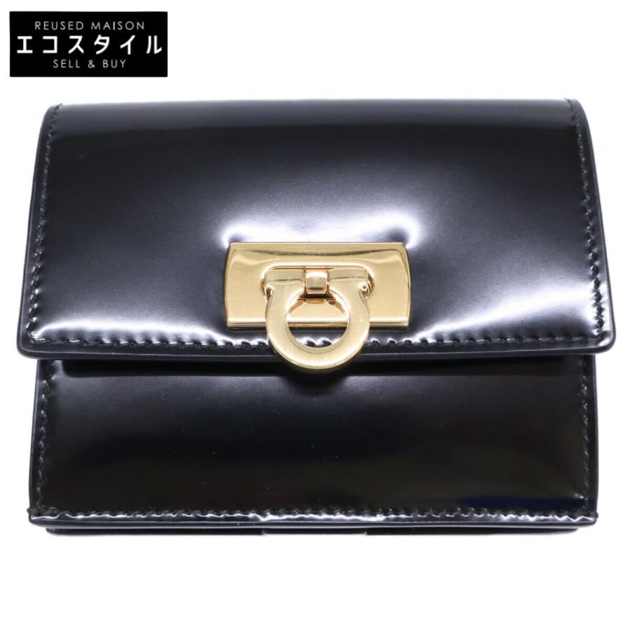 新品同様 Salvatore Ferragamo サルヴァトーレフェラガモ JL-22 0434