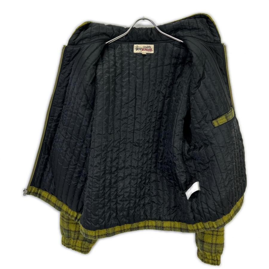 STUSSY（ステューシー） 24AW 115811 グリーン チェック WOOL PLAID