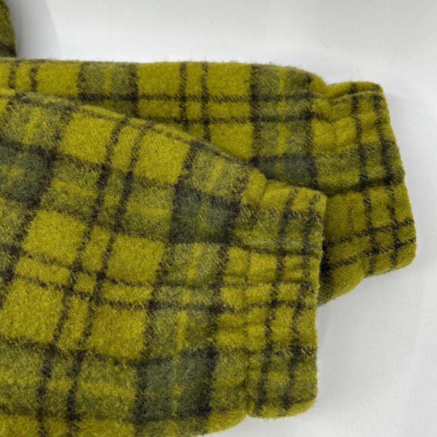 STUSSY（ステューシー） 24AW 115811 グリーン チェック WOOL PLAID