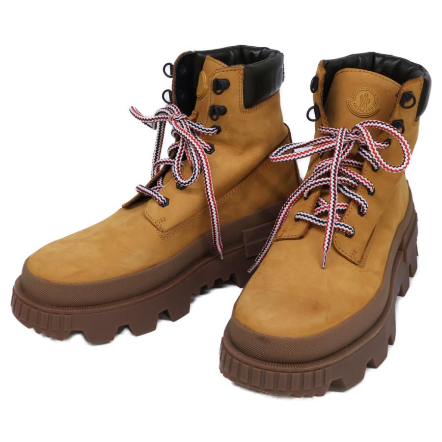 MONCLER（モンクレール） 美品 MON CORP レースアップブーツ 41 メンズ 