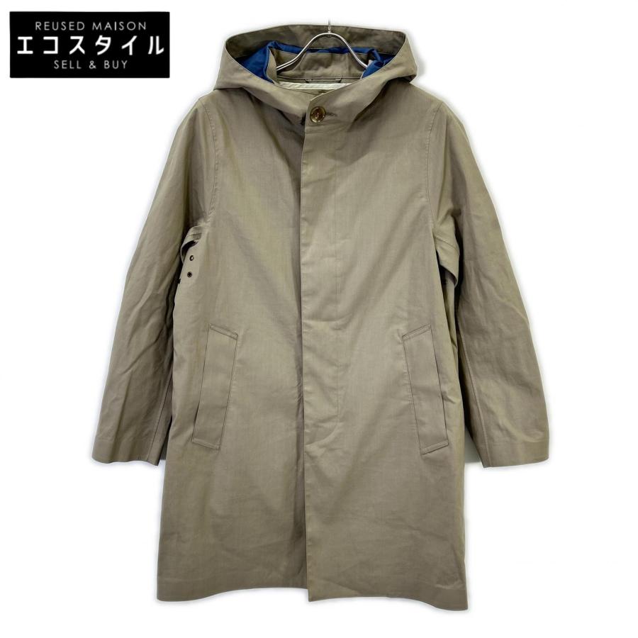 超美品　トラディショナル・ウェザーウェア　中綿ライナー付きステンカラーコート TRADITIONAL WEATHERWEAR トラディショナルウェザーウェア ベージュ
