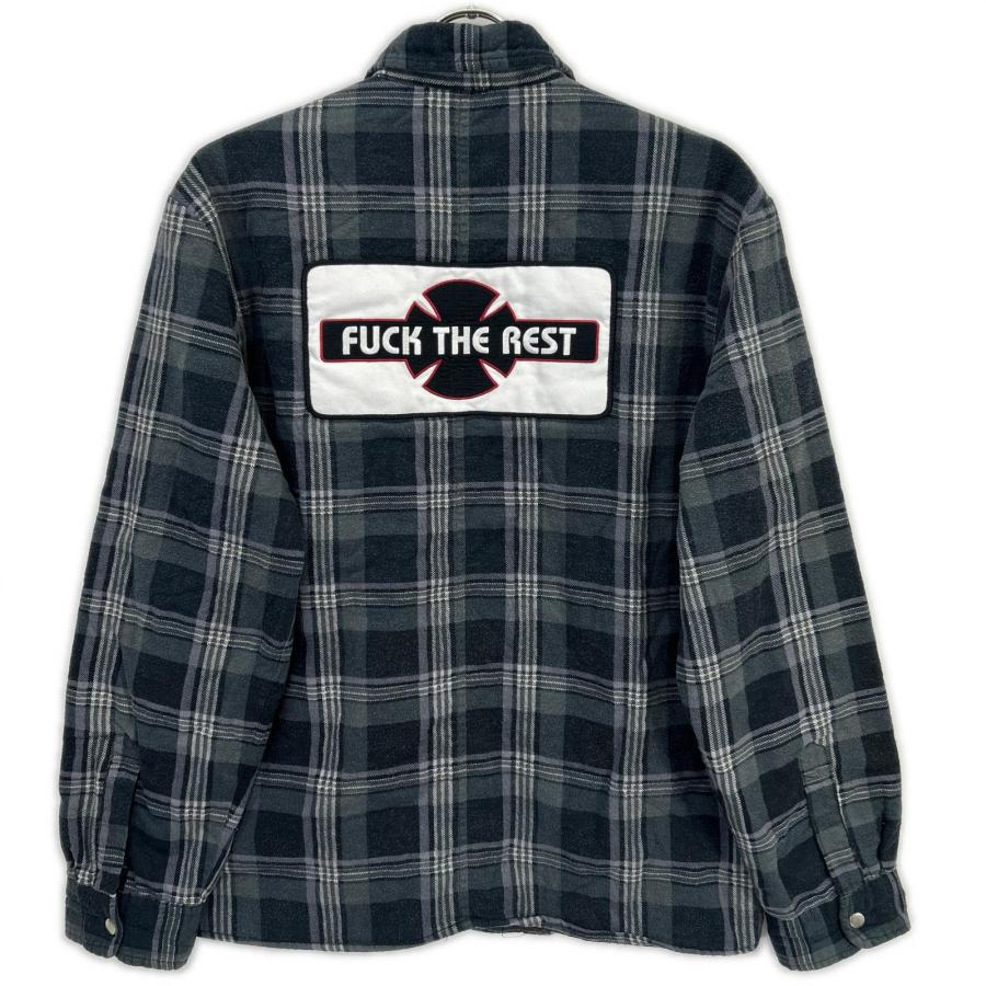 Supreme（シュプリーム） ×Independent 17AW ネイビー Quilted Flannel