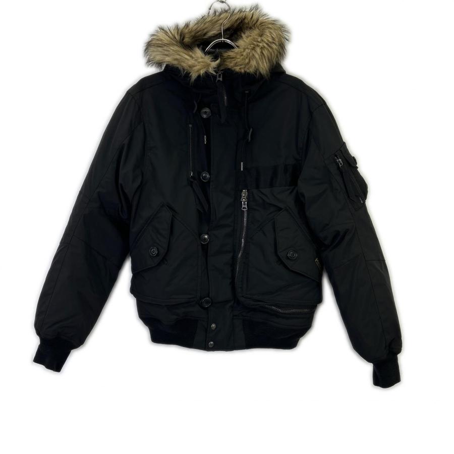POLO RALPH LAUREN ポロ ラルフローレン ブラック フーデッド ダウン パーカー S POLO RALPH LAUREN（ポロ・ラルフローレン） ポロ ラルフローレン