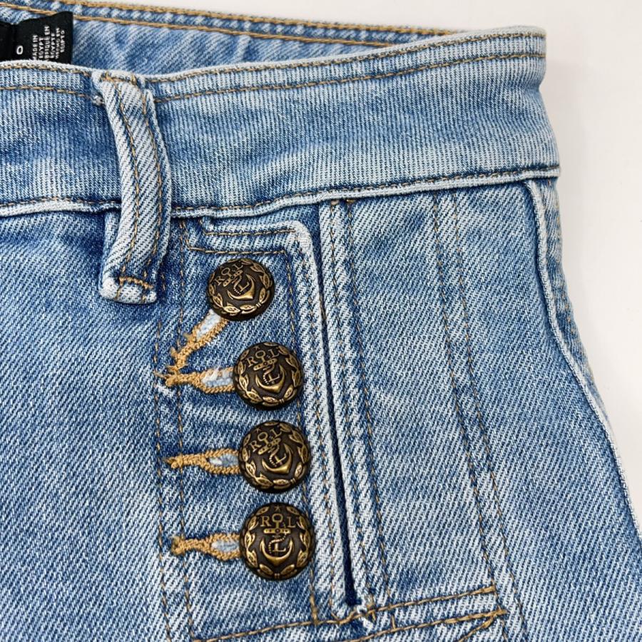 国内正規/ LAUREN RALPH LAUREN ローレン ラルフローレン ブーツカット デニムパンツ 0 レディース_4