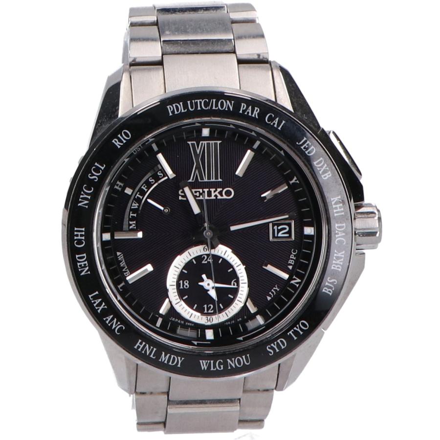 に*し様 電波ソーラーセイコー　ブライツ　ブラック　8B54-0AL SEIKO（セイコー） 8B54-0BF0 ブライツ ブラック文字盤 電波ソーラー