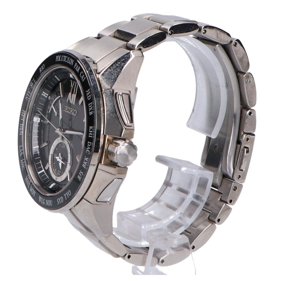 SEIKO（セイコー） 8B54-0BF0 ブライツ ブラック文字盤 電波ソーラー