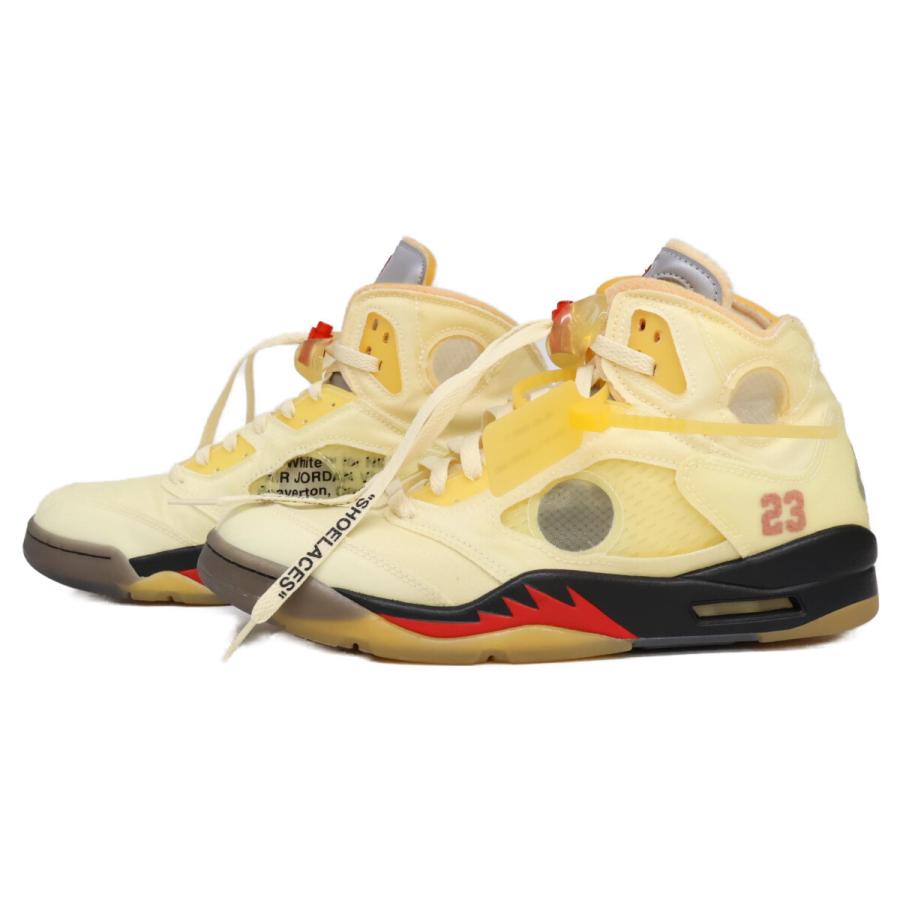 NIKE（ナイキ） DH8565-100 ×Off-White エアジョーダン 5 レトロ 