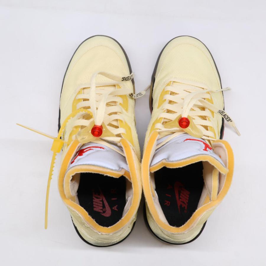 NIKE（ナイキ） DH8565-100 ×Off-White エアジョーダン 5 レトロ