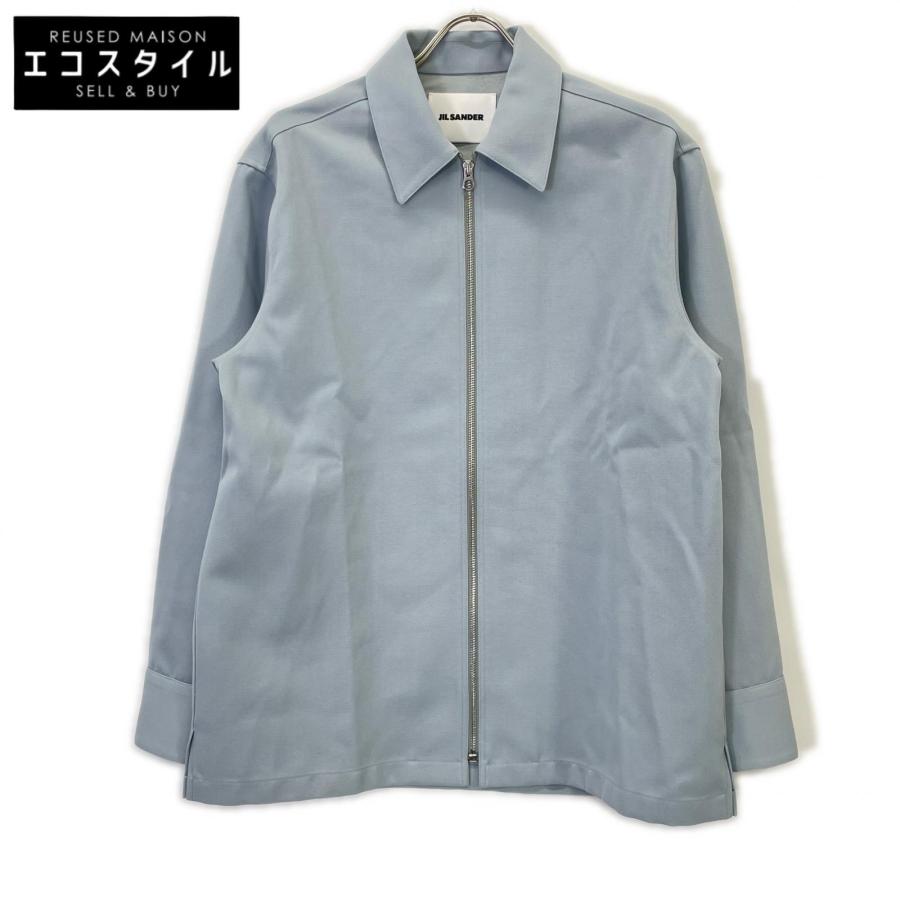 JIL SANDER（ジルサンダー） 23年 J22DL0136 ブルー シャツジャケット