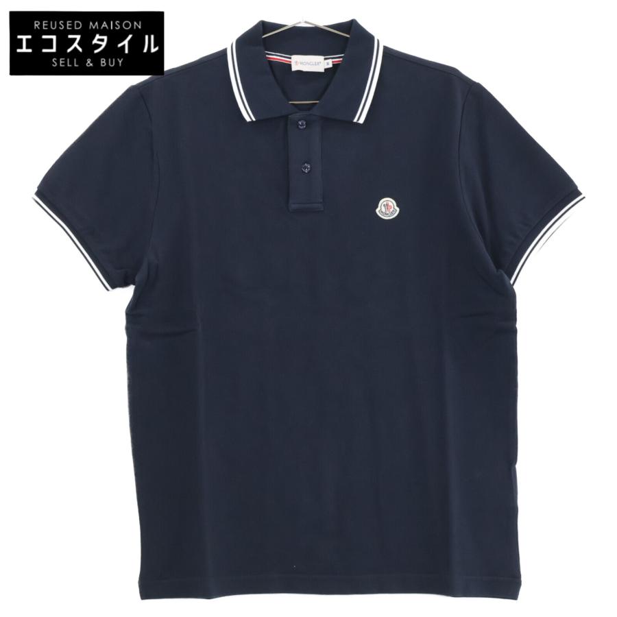 美品！モンクレール MAGLIA POLO ポロシャツ サイズXL メンズ MONCLER（モンクレール） 美品/ 410918304399 MAGLIA POLO 半袖