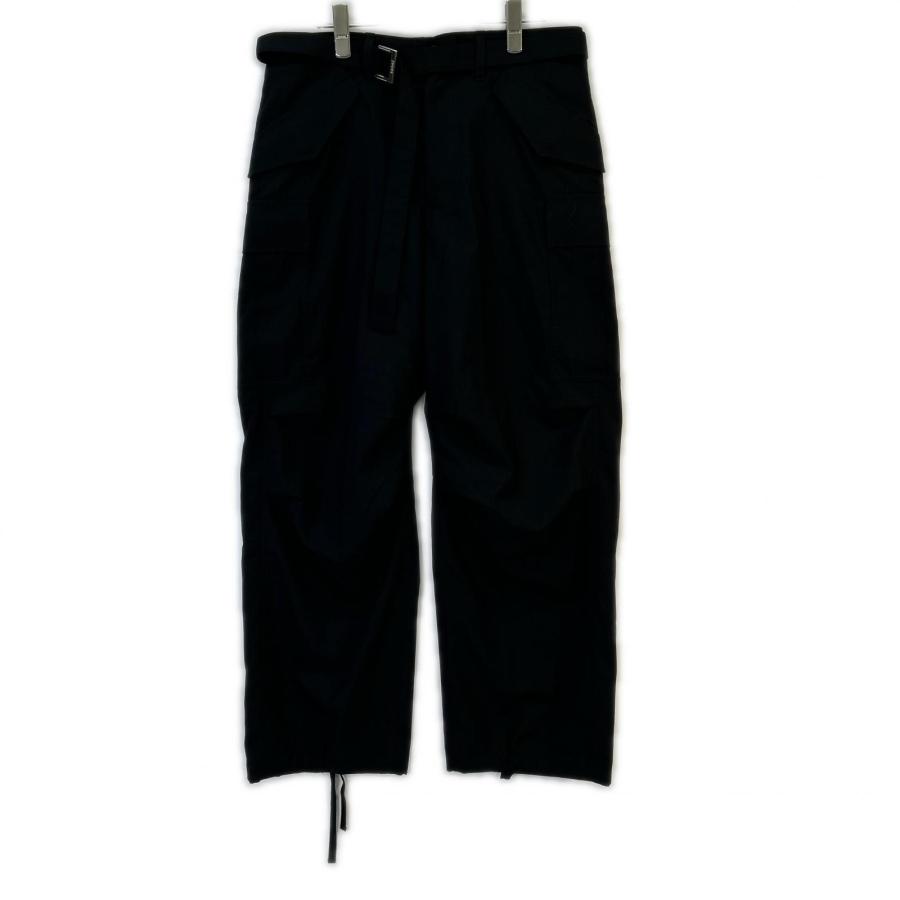 sacai（サカイ） SCM-212 24AW ブラック Suiting Pants ブラック 001