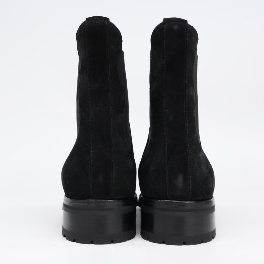 新品/  Giacometti. ジャコメッティ FG208 VELVINA サイドゴアブーツ 39 ブラック メンズの画像