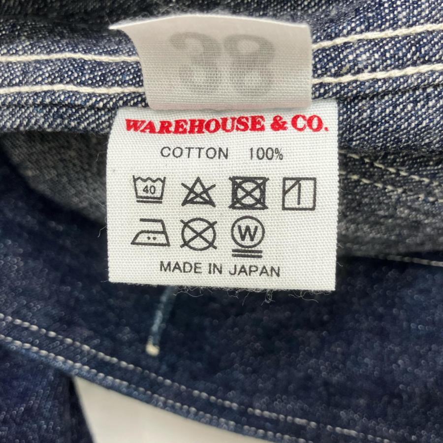 WAREHOUSE ウエアハウス JG-27 インディゴ John Gluckow Sailor's