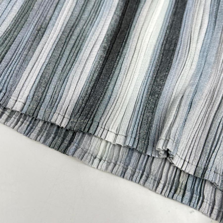 美品/ PLEATS PLEASE プリーツプリーズ PP51-JG646 グレー プリーツ