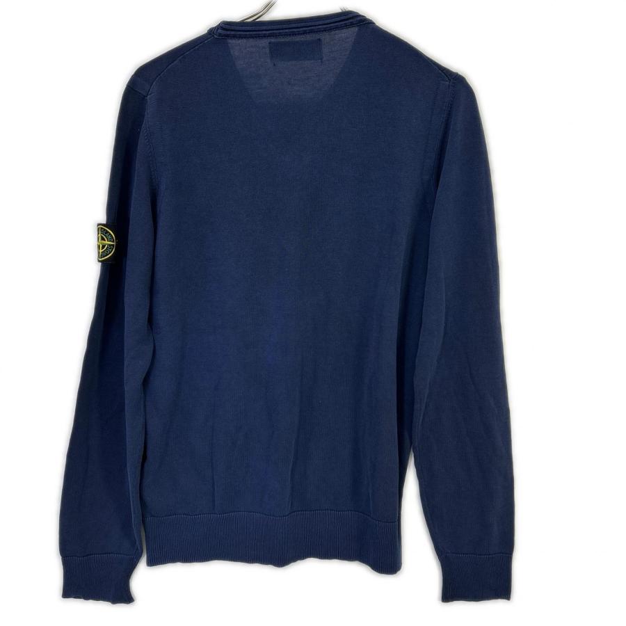 STONE ISLAND ストーンアイランド 6015545B8 インディゴ Vネック