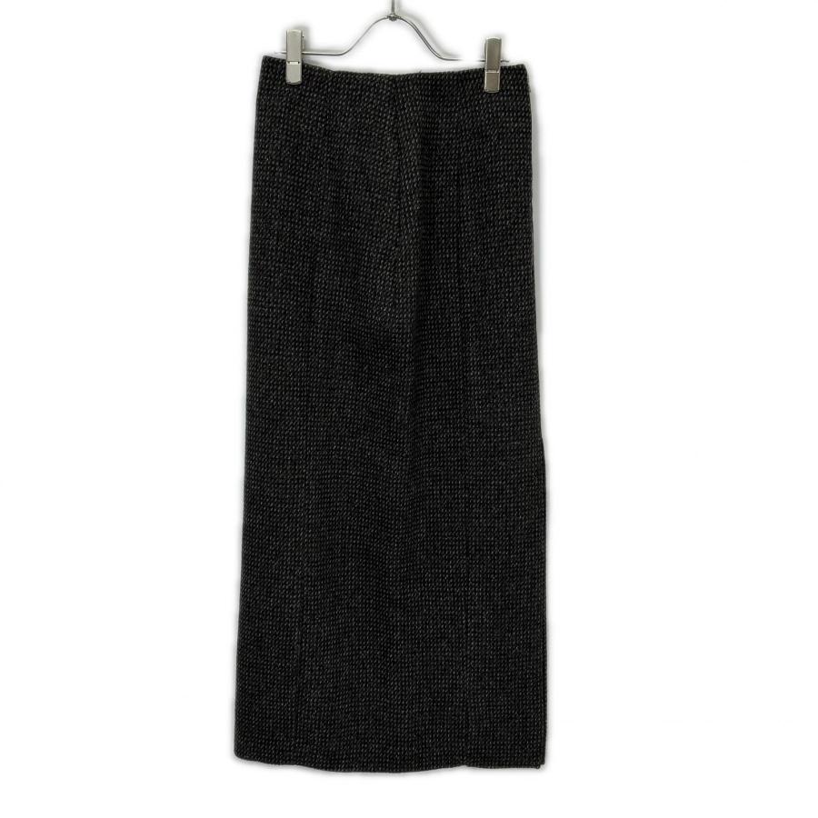 オーラリー　タイト スカート　auralee wool skirt AURALEE オーラリー 25年製 ALPACA WOOL SILK TWEED PENCIL SKIRT