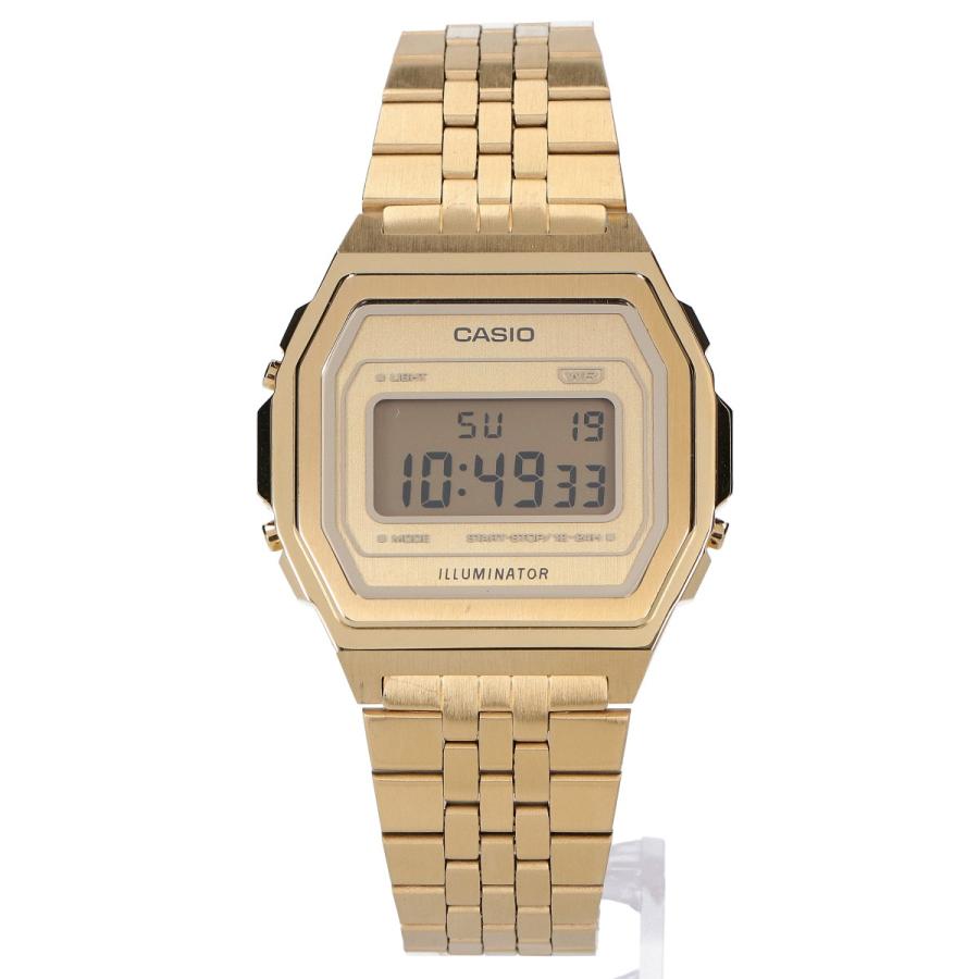 美品/  CASIO カシオ A1000G-9JF ゴールド 腕時計 メンズの画像