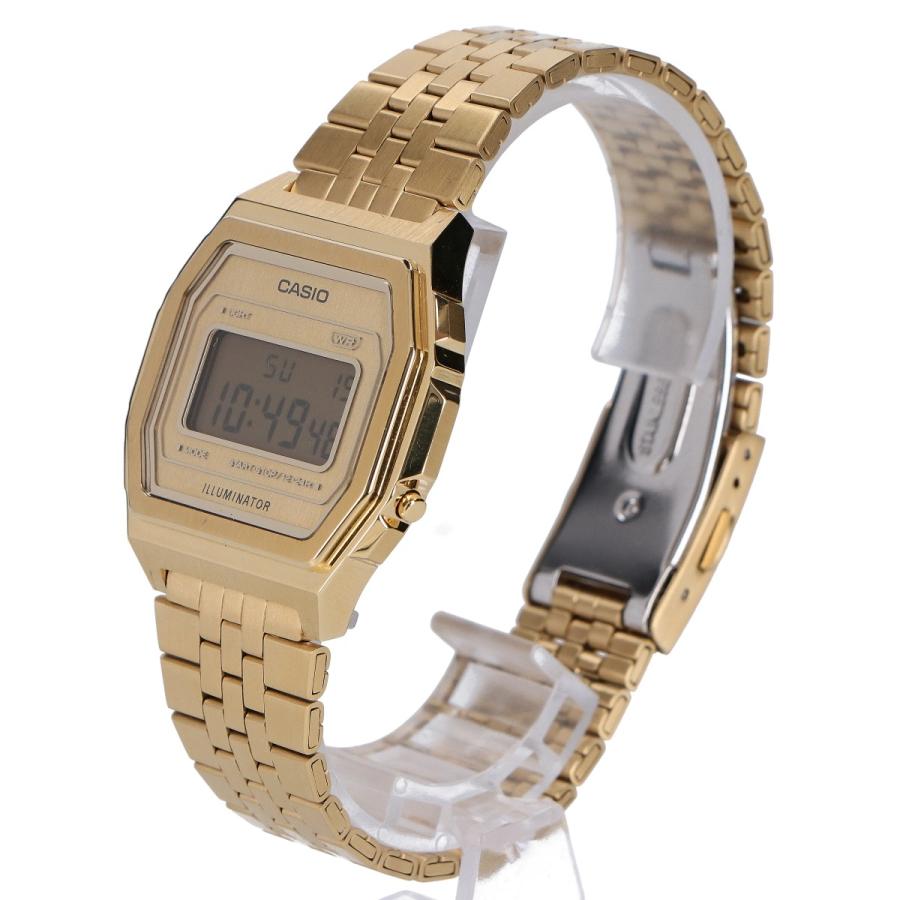 美品/  CASIO カシオ A1000G-9JF ゴールド 腕時計 メンズの画像