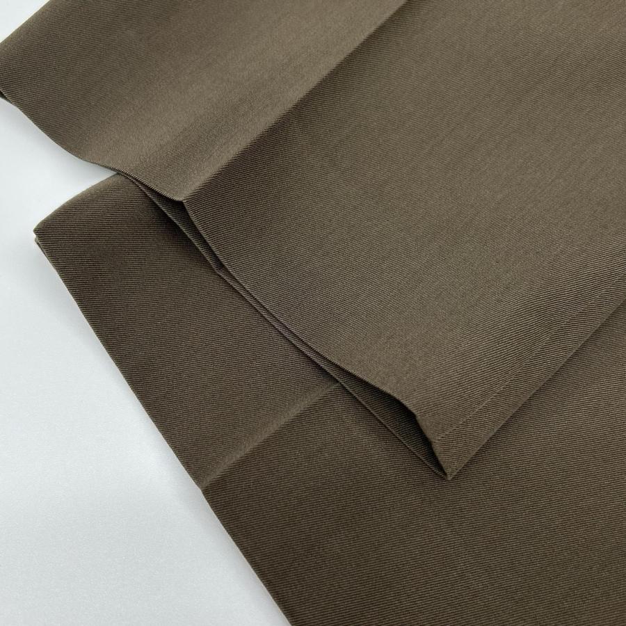 AURALEE オーラリー 24AW ブラウン A24AP03MG LIGHT WOOL MAX GABARDINE TWO-TUCK SLACKS ブラウン 3 ボトムス ウール メンズ 中古の画像