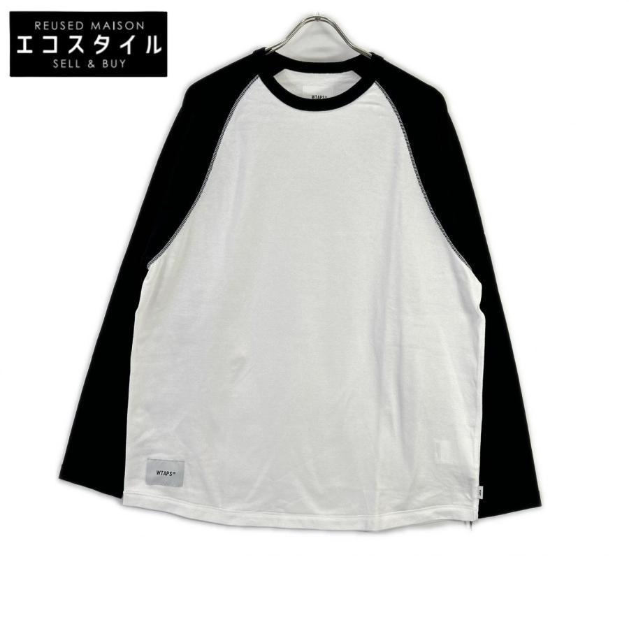 新品/ WTAPS ダブルタップス 25SS 251ATDT-CSM11 ホワイト×ブラック