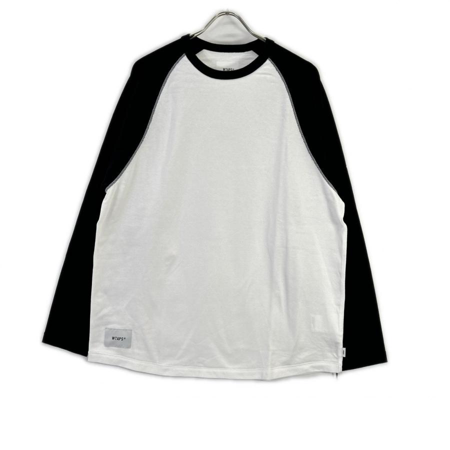 新品/ WTAPS ダブルタップス 25SS 251ATDT-CSM11 ホワイト×ブラック