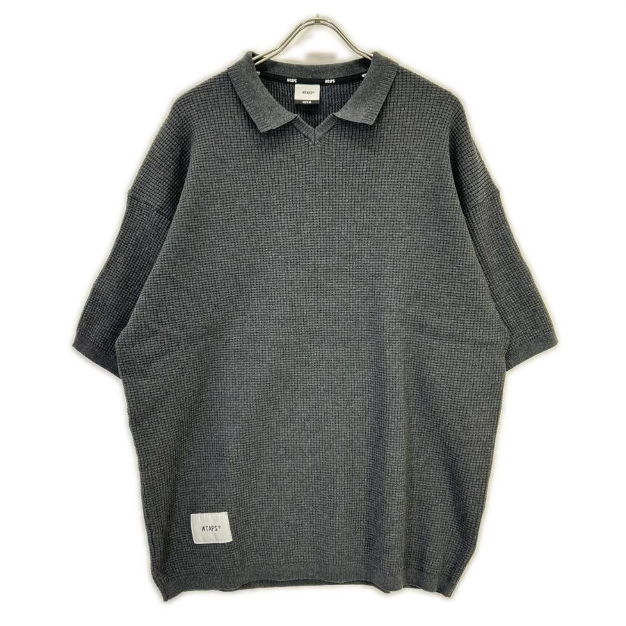 W)TAPS ダブルタップス 251FZDT-KNM01 25SS グレー DUP / SWEATER