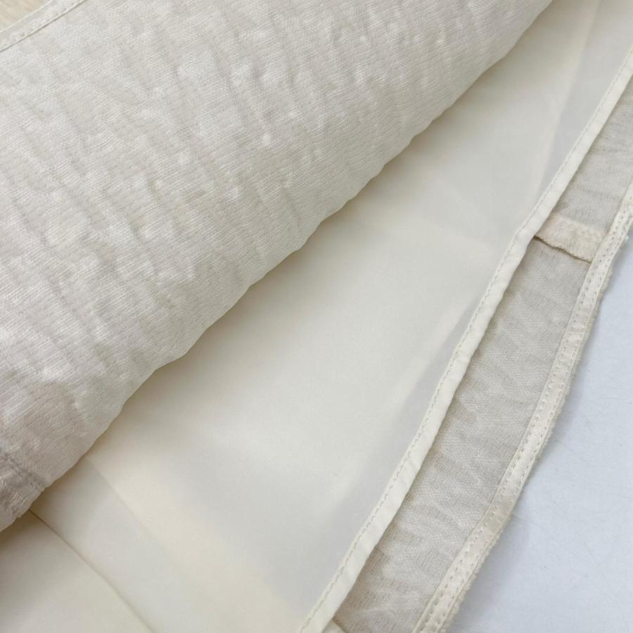 新品タグ付き】ANAYI トリアセグログランフレア 【36】 アイボリー 春