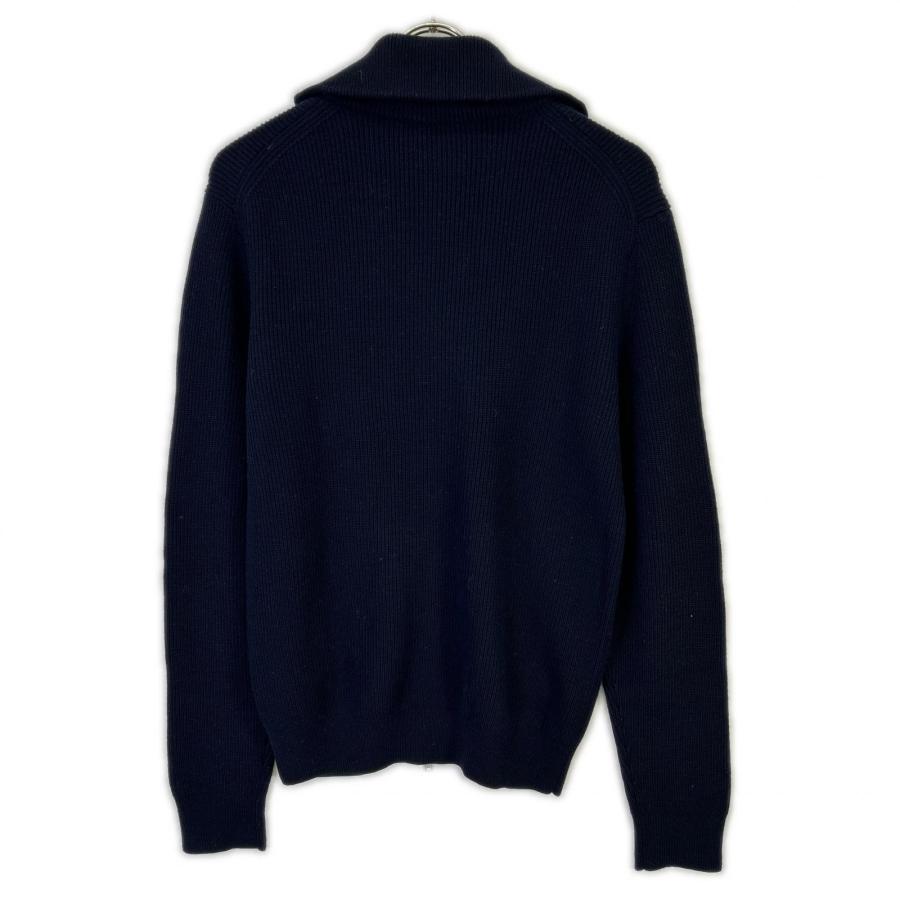theory（セオリー） ネイビー CASHWOOL RONZONS FZ ジップ ニット