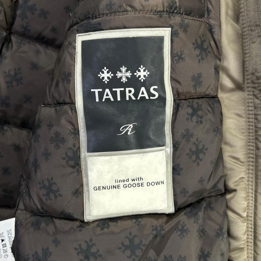 TATRAS タトラス MTA17A4366 カーキ ジップ ダウンブルゾン カーキ 01 ジャケット ウール メンズ 中古の画像