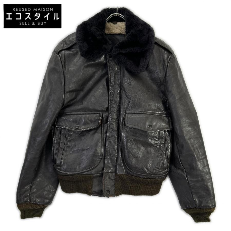 VINTAGE ヴィンテージ 60'S ブラウン レザー G-1 フライトジャケット VINTAGE ヴィンテージ 60'S ブラウン レザー G-1 フライトジャケット