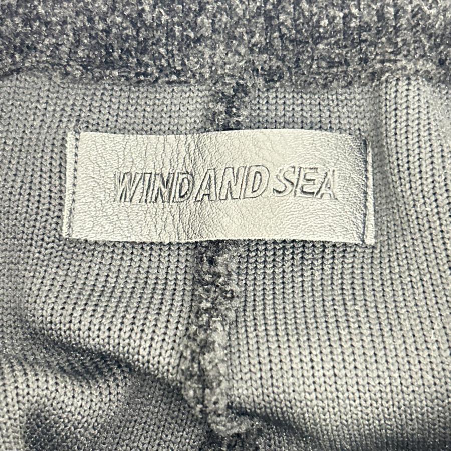 WIND AND SEA ウィンダンシー 25FW ブラック Mole Knit Cargo Pant