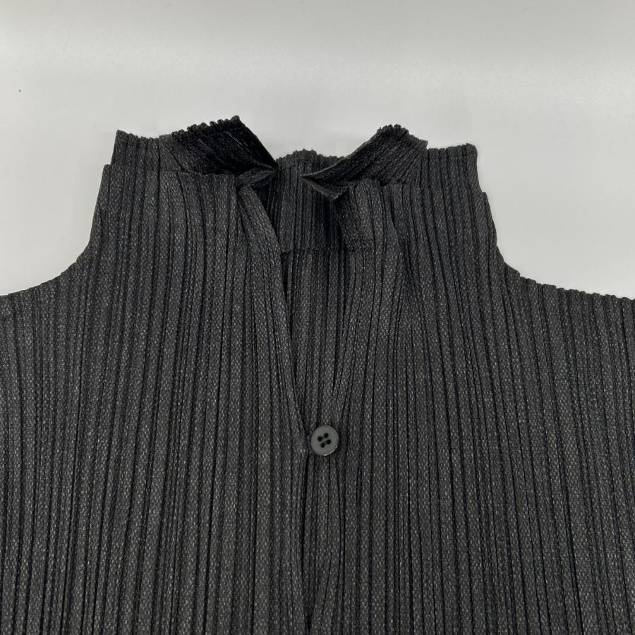 PLEATS PLEASE プリーツプリーズ PP51-JH187 グレー プリーツ 7分袖