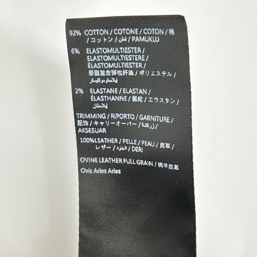 AMIRI アミリ AMDNSY1114 26SS ブルー レザーロゴパッチ デニムパンツ