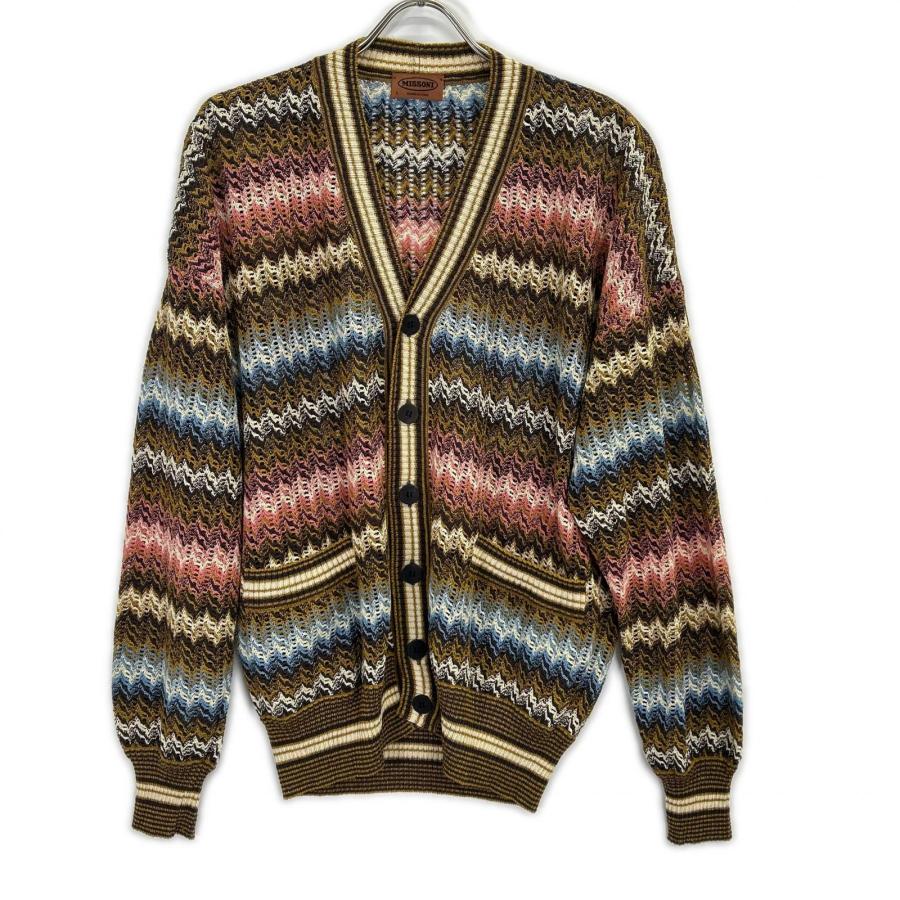 MISSONI（ミッソーニ） D-TK392 マルチカラー ニット カーディガン 