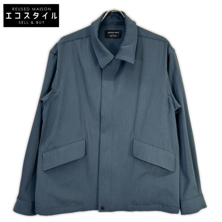 UNITED TOKYO ユナイテッドトウキョウ 133250008 ネイビー DRY KERSEY 2WAYブルゾン 1 UNITED TOKYO ユナイテッドトウキョウ 133250008 ネイビー DRY KERSEY