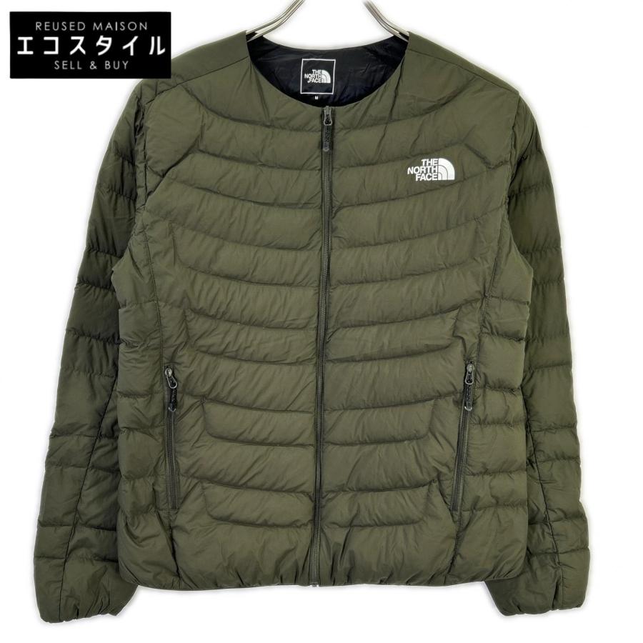 THE NORTH FACE ノースフェイス NYW32013 カーキ サンダー ラウンドネックジャケット M THE NORTH FACE（ザ ノースフェイス） ノースフェイス NYW32013 カーキ