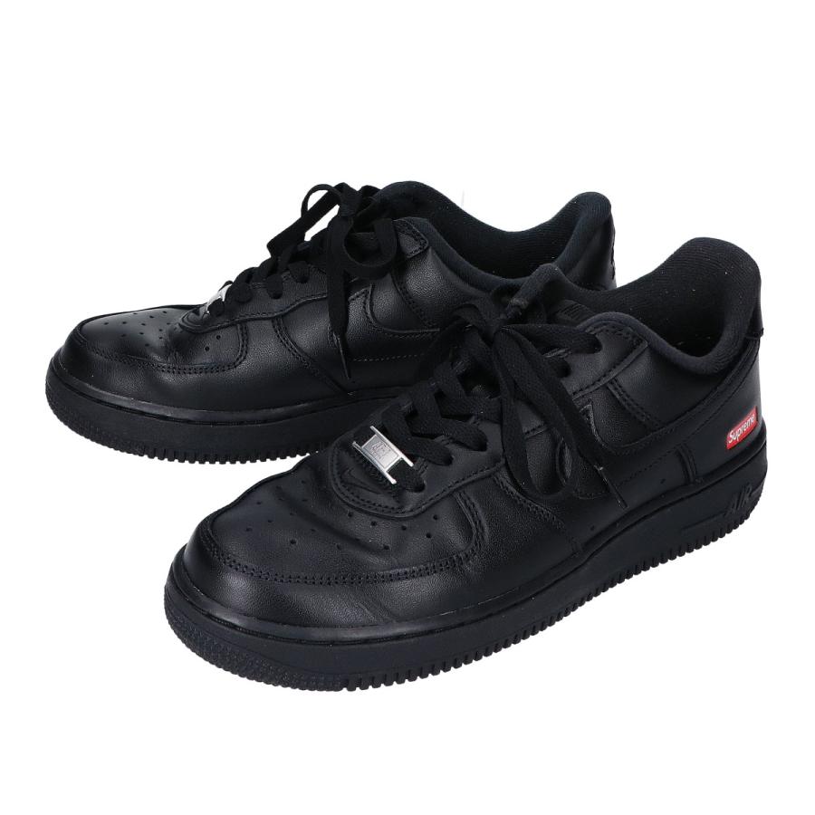 SUPREME シュプリーム× NIKE ナイキ 品番 CU9225-001 AIR FORCE 1 LOW SP エアフォース シューズ ブラック US9=27cm 正規品 / 33988 NIKE（ナイキ） xSupreme シュプリーム CU9225-001 Air Force 1 Low
