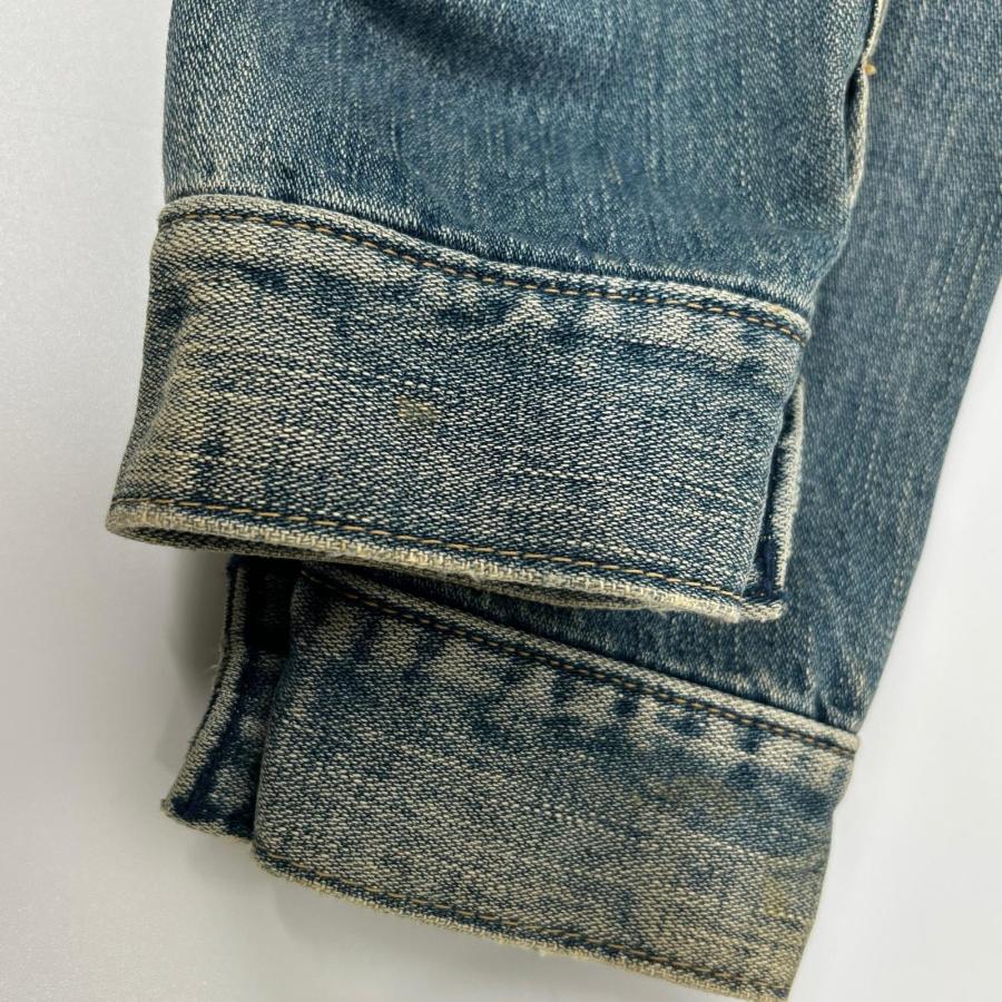 Wrangler（ラングラー） ブルー カリフォルニア刺繍 ジップ デニム