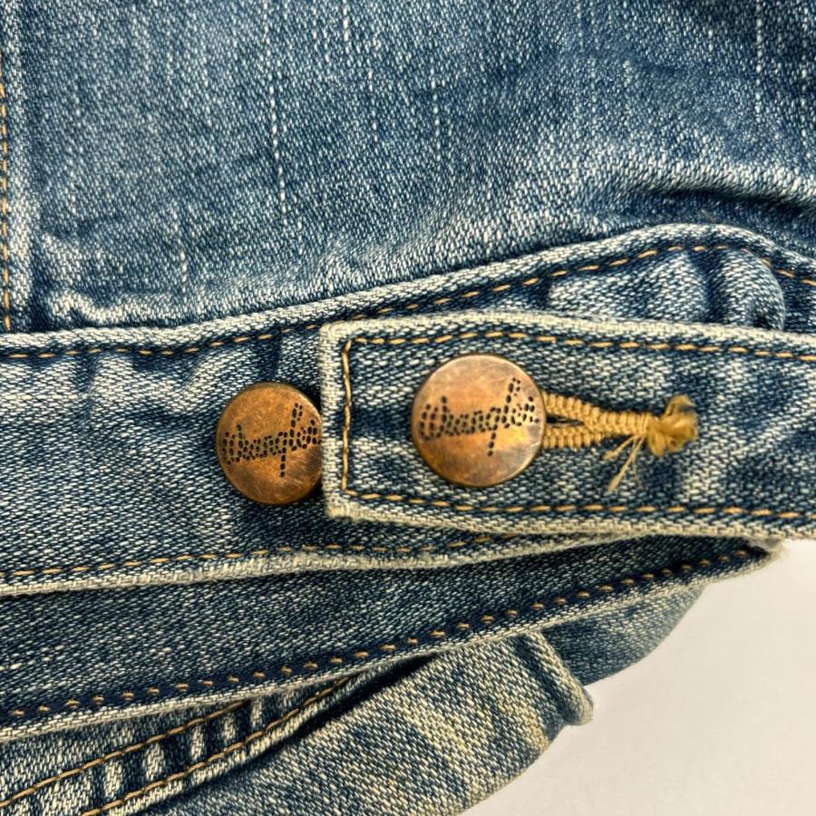 Wrangler（ラングラー） ブルー カリフォルニア刺繍 ジップ デニム