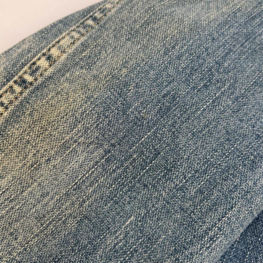 Wrangler（ラングラー） ブルー カリフォルニア刺繍 ジップ デニム