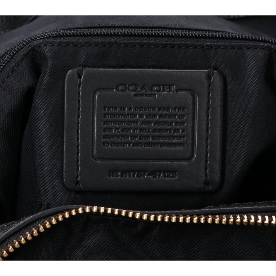 COACH（コーチ） 57125 ブラック レザー トートバッグ トートバッグ