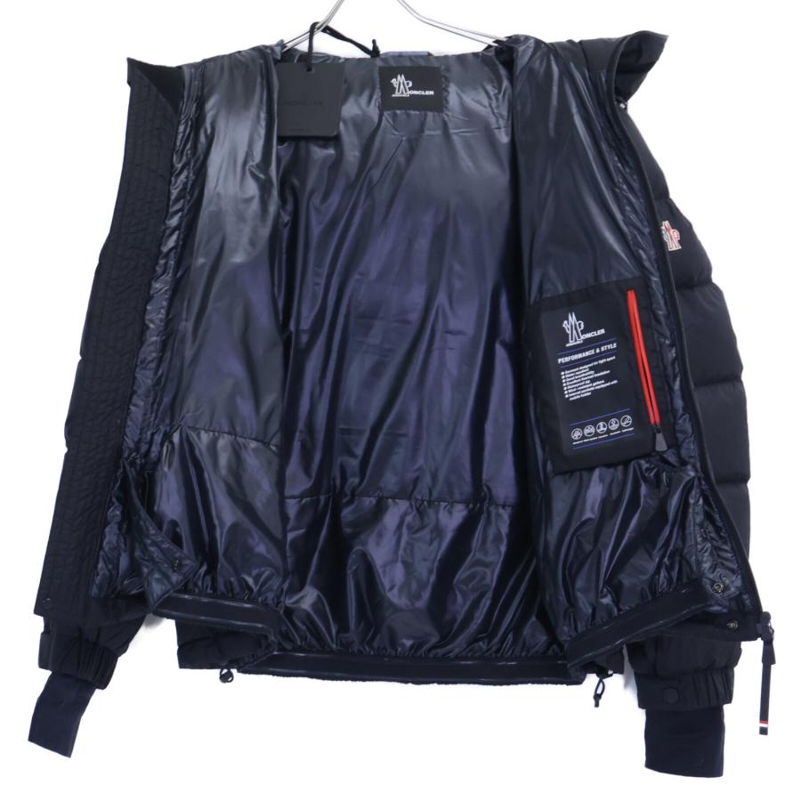新品/  MONCLER GRENOBLE モンクレール グルノーブル ISORNO フーディダウンスキージャケット 3 ブラック メンズの画像