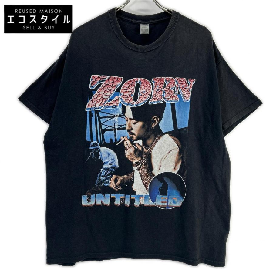 ブラック ZORN 横浜アリーナ 汚名返上 UNTITLED ラップTシャツ XL