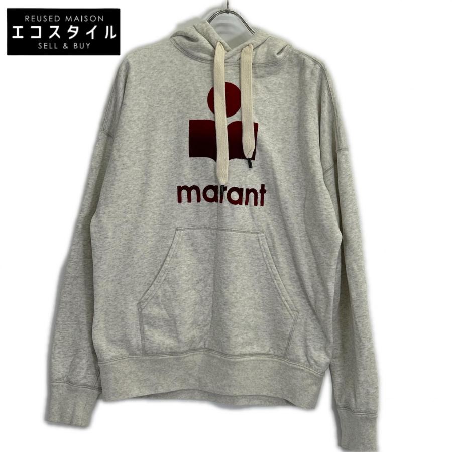 ISABEL MARANT イザベルマラン フロントロゴ ライトグレー スウェット 